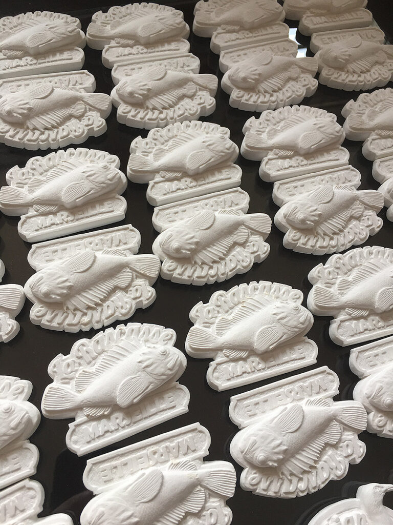 Tirages en plâtre céramique